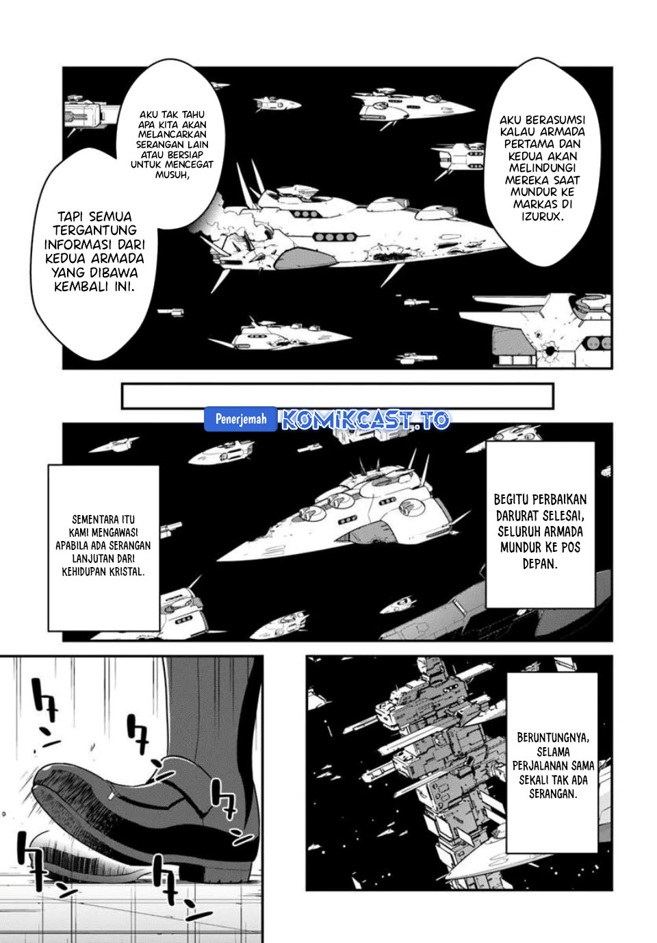 Mezametara saikyou soubi to uchuusen-mochi datta no de, ikkodate mezashite youhei toshite jiyuu ni ikitai chapter 56.1 halaman 4