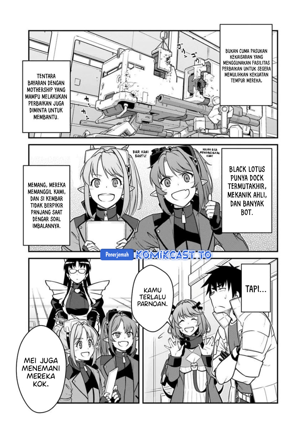 Mezametara saikyou soubi to uchuusen-mochi datta no de, ikkodate mezashite youhei toshite jiyuu ni ikitai chapter 56.1 halaman 6