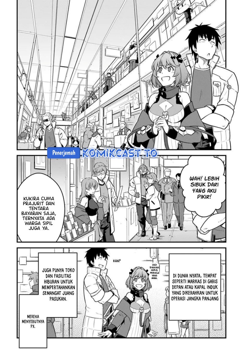 Mezametara saikyou soubi to uchuusen-mochi datta no de, ikkodate mezashite youhei toshite jiyuu ni ikitai chapter 56.1 halaman 9