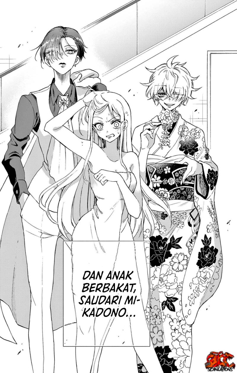 Halaman 58 dari Mikadono Sanshimai wa Angai, Choroi. Chapter 1