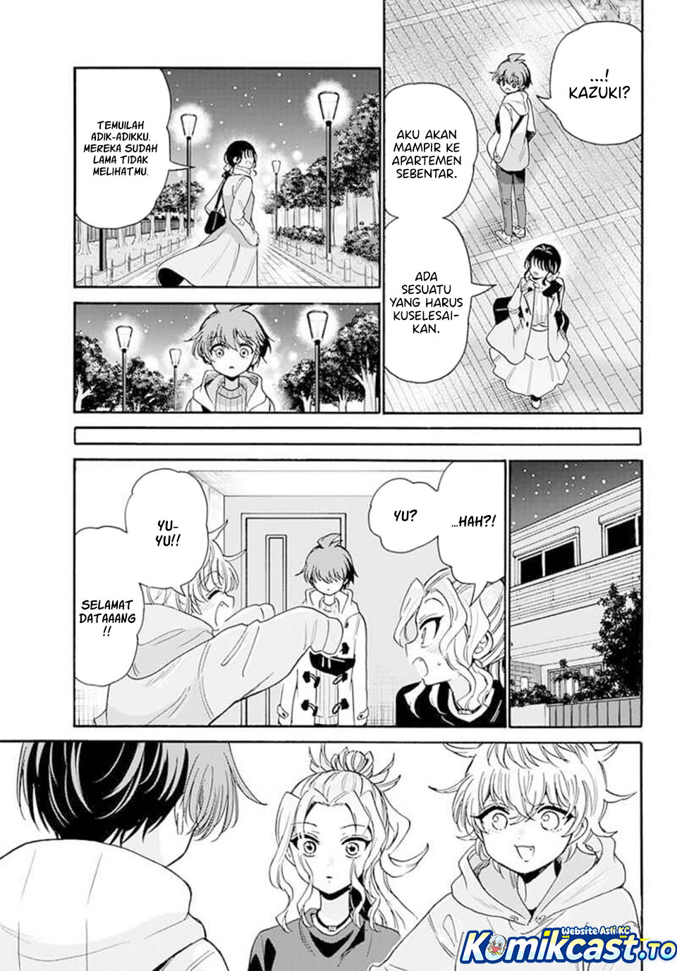 Halaman 18 dari Mikadono Sanshimai wa Angai, Choroi. Chapter 202
