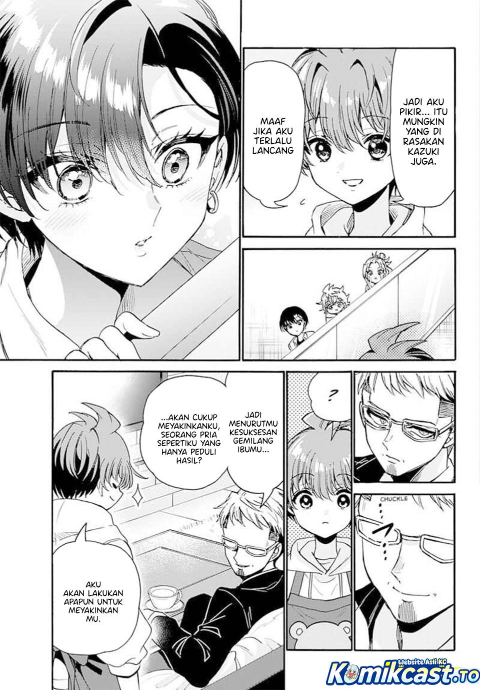 Halaman 14 dari Mikadono Sanshimai wa Angai, Choroi. Chapter 204