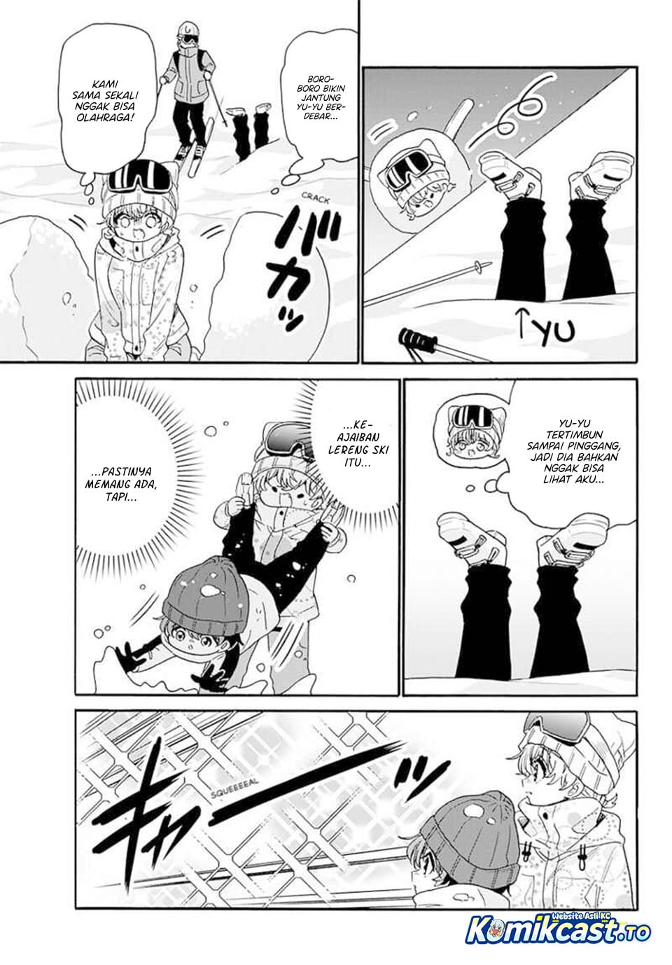 Halaman 10 dari Mikadono Sanshimai wa Angai, Choroi. Chapter 208