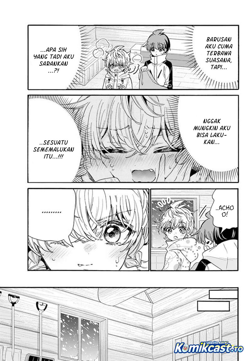 Halaman 15 dari Mikadono Sanshimai wa Angai, Choroi. Chapter 209