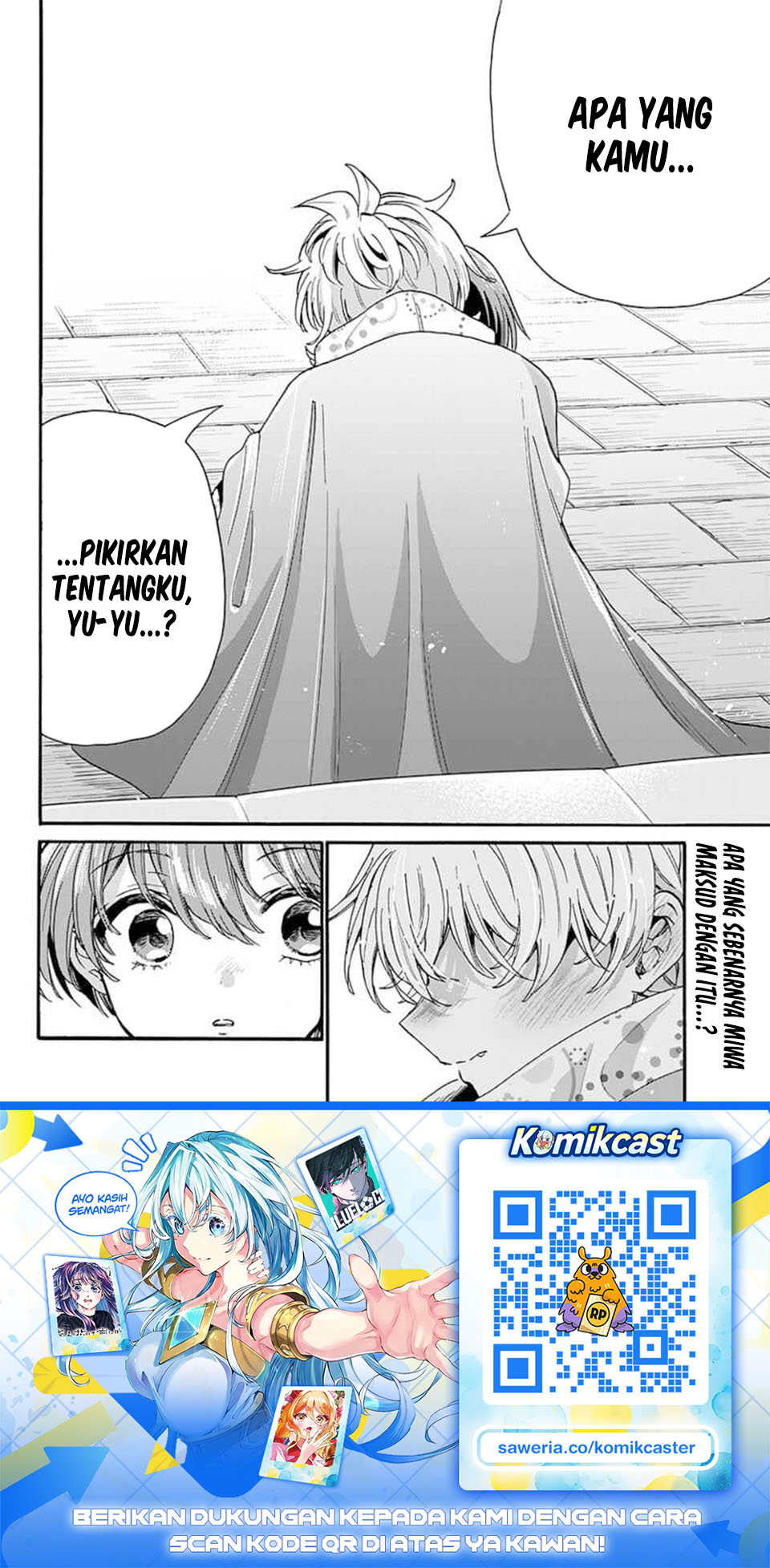 Halaman 20 dari Mikadono Sanshimai wa Angai, Choroi. Chapter 209