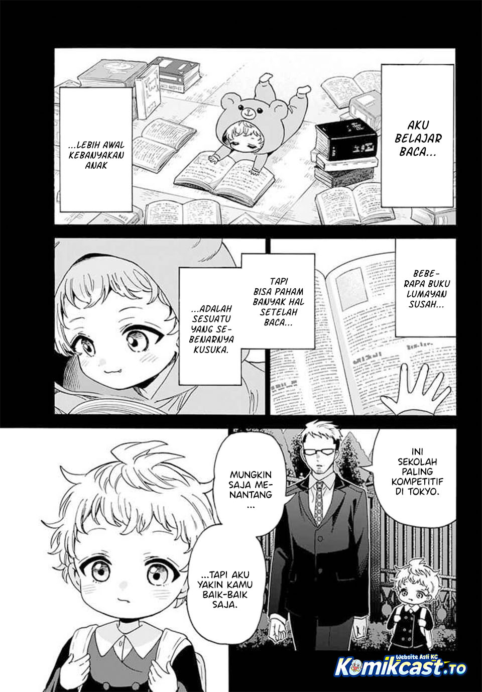 Halaman 6 dari Mikadono Sanshimai wa Angai, Choroi. Chapter 210
