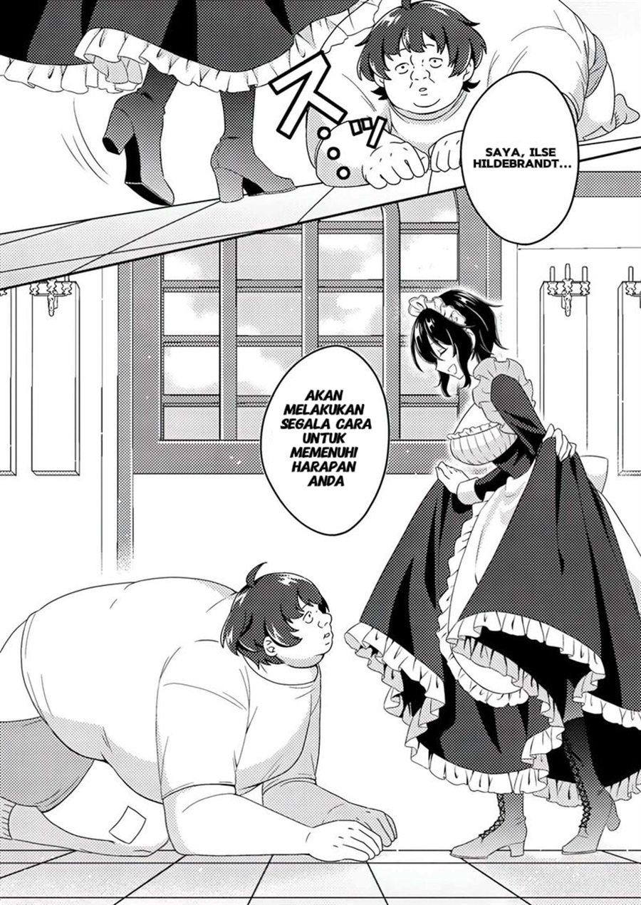 Minikui Orc no Gyakushuu: Doujin Eroge no Kichiku Koutaishi ni Tensei Shita mo Otoko no Junan chapter 1.2 halaman 13