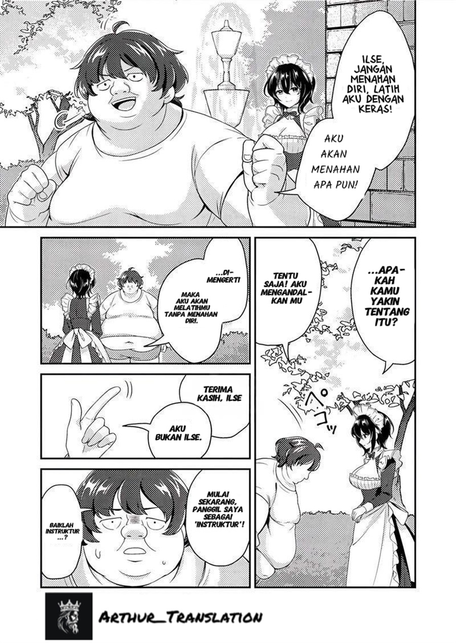 Minikui Orc no Gyakushuu: Doujin Eroge no Kichiku Koutaishi ni Tensei Shita mo Otoko no Junan chapter 1.2 halaman 14