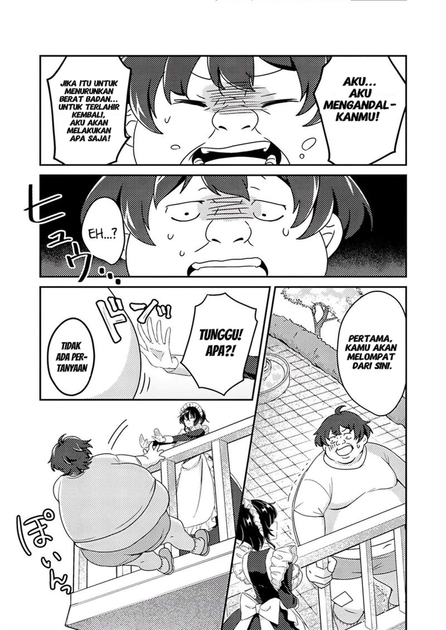 Minikui Orc no Gyakushuu: Doujin Eroge no Kichiku Koutaishi ni Tensei Shita mo Otoko no Junan chapter 1.2 halaman 17
