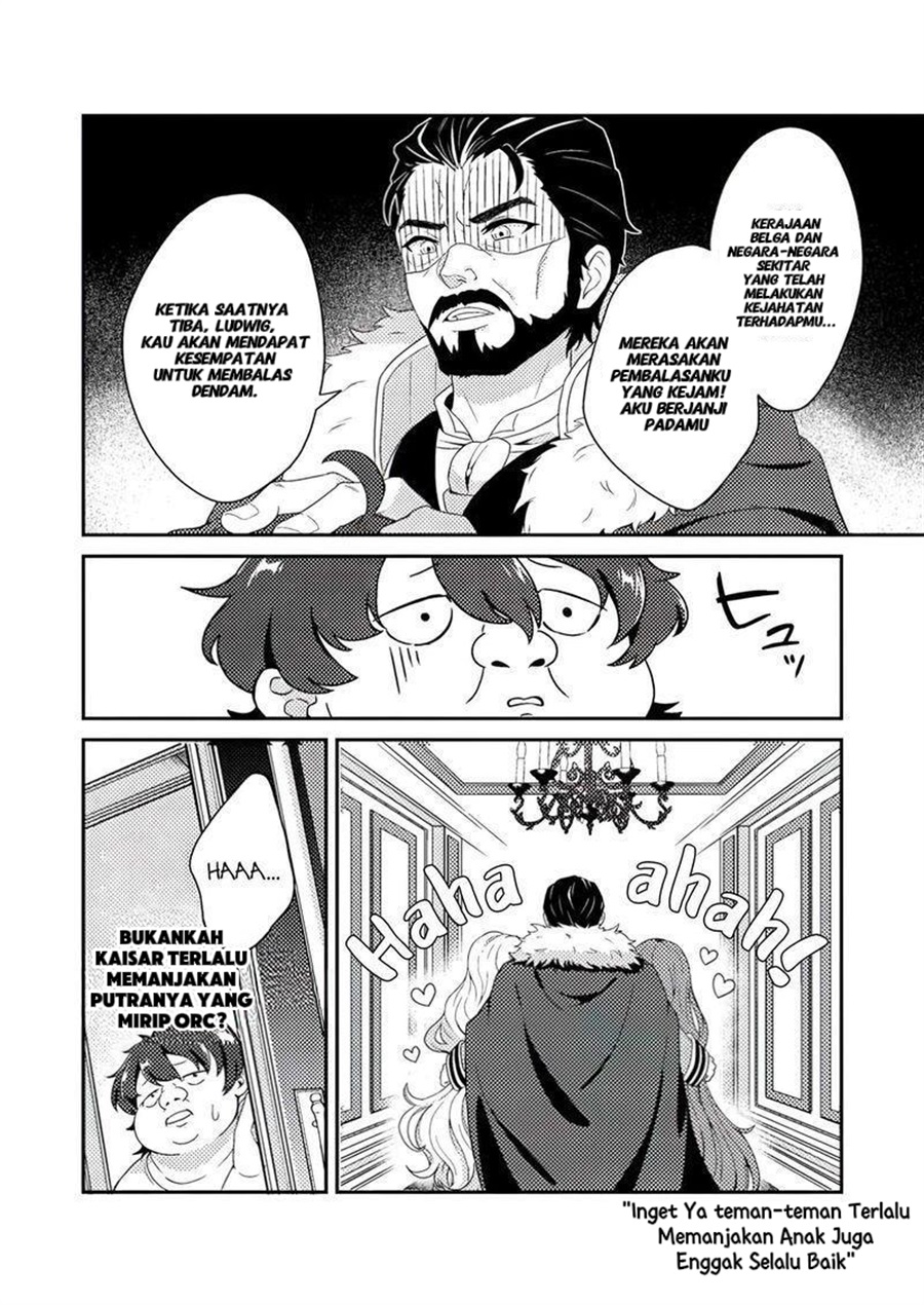Minikui Orc no Gyakushuu: Doujin Eroge no Kichiku Koutaishi ni Tensei Shita mo Otoko no Junan chapter 1.2 halaman 4