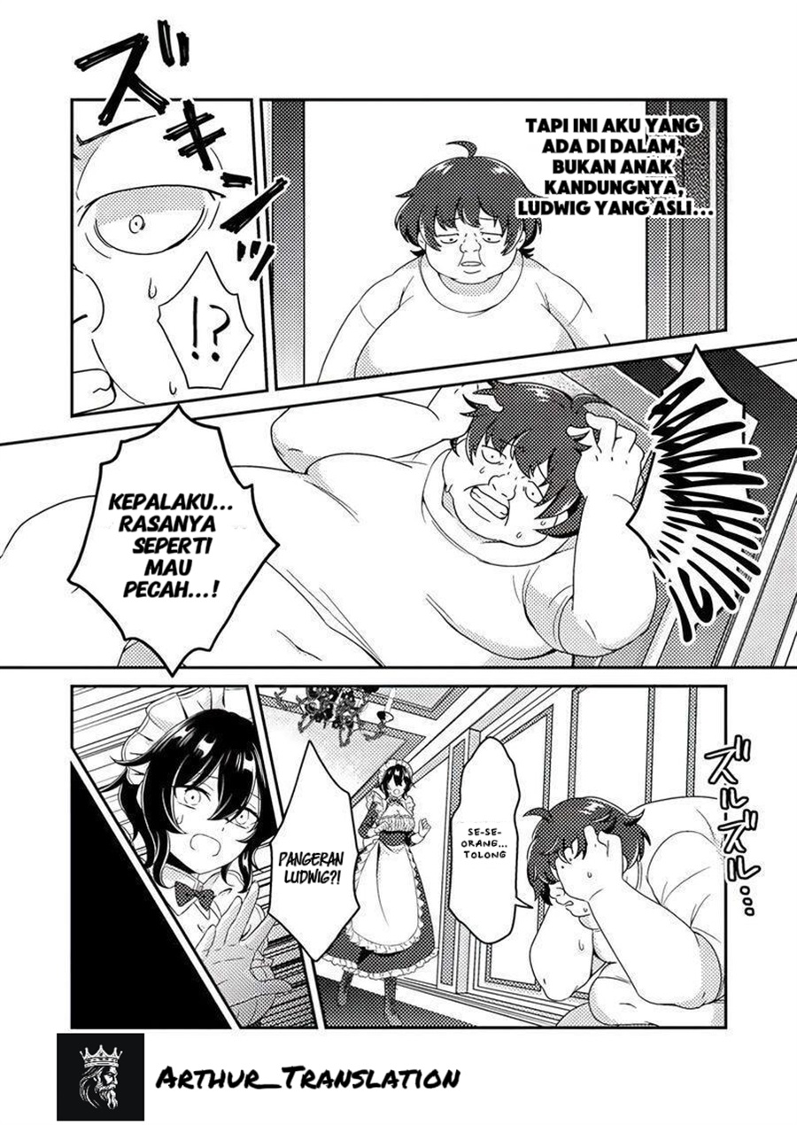 Minikui Orc no Gyakushuu: Doujin Eroge no Kichiku Koutaishi ni Tensei Shita mo Otoko no Junan chapter 1.2 halaman 5