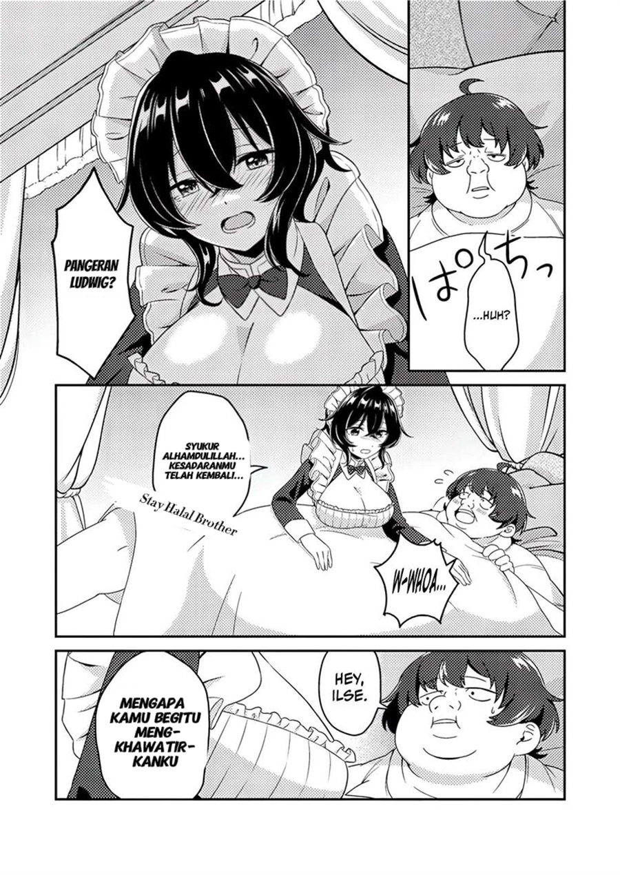 Minikui Orc no Gyakushuu: Doujin Eroge no Kichiku Koutaishi ni Tensei Shita mo Otoko no Junan chapter 1.2 halaman 6