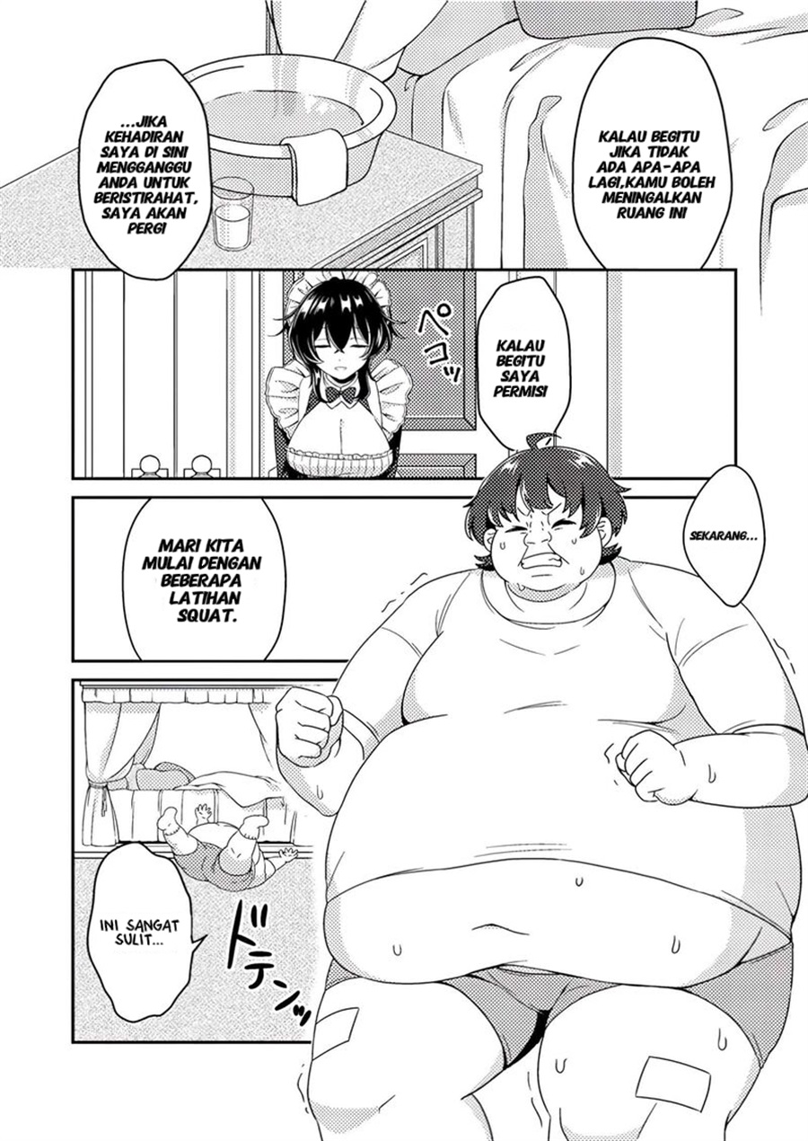 Minikui Orc no Gyakushuu: Doujin Eroge no Kichiku Koutaishi ni Tensei Shita mo Otoko no Junan chapter 1.2 halaman 8