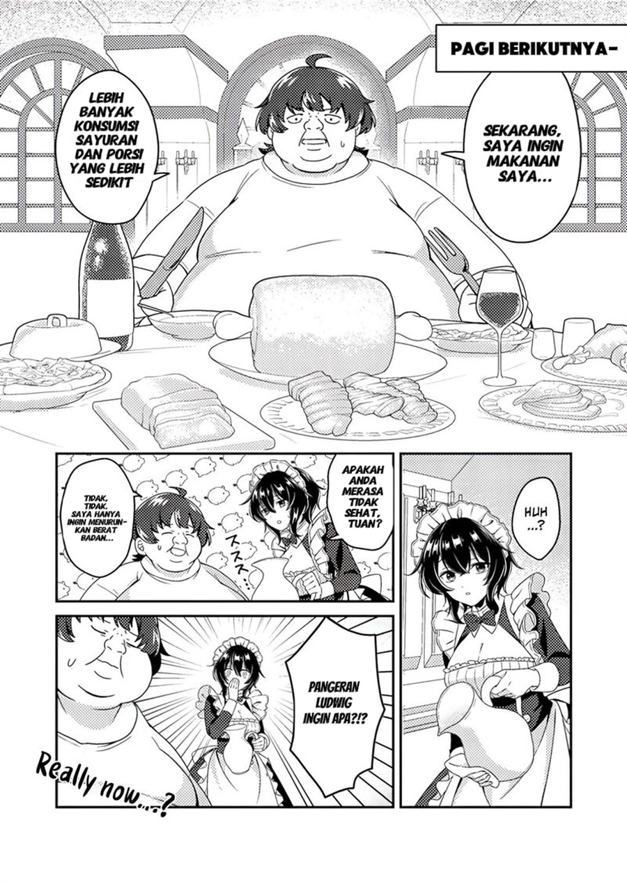 Minikui Orc no Gyakushuu: Doujin Eroge no Kichiku Koutaishi ni Tensei Shita mo Otoko no Junan chapter 1.2 halaman 9