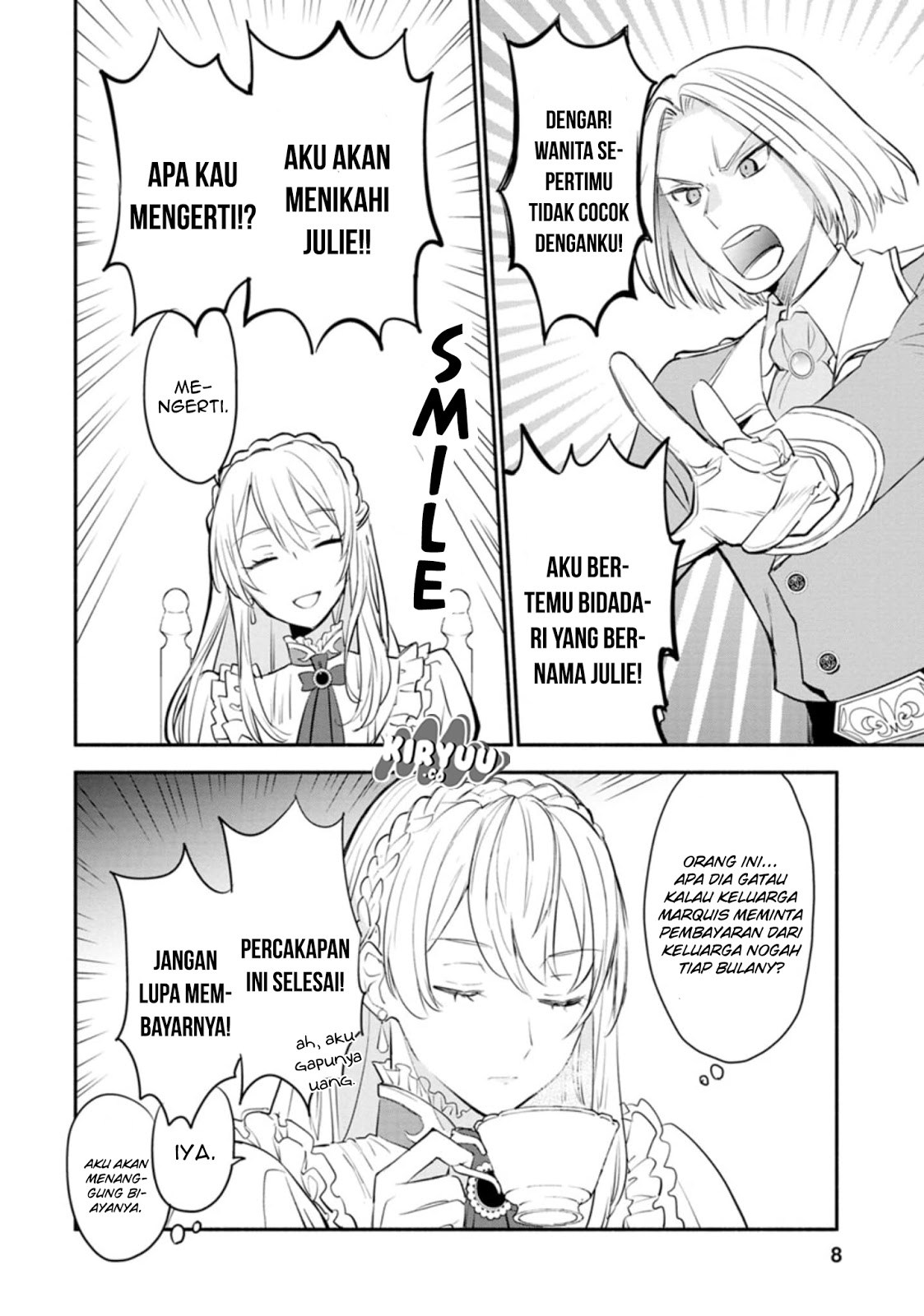 Halaman 9 dari Mochiron, Isharyou Seikyuu itashimasu! Chapter 1