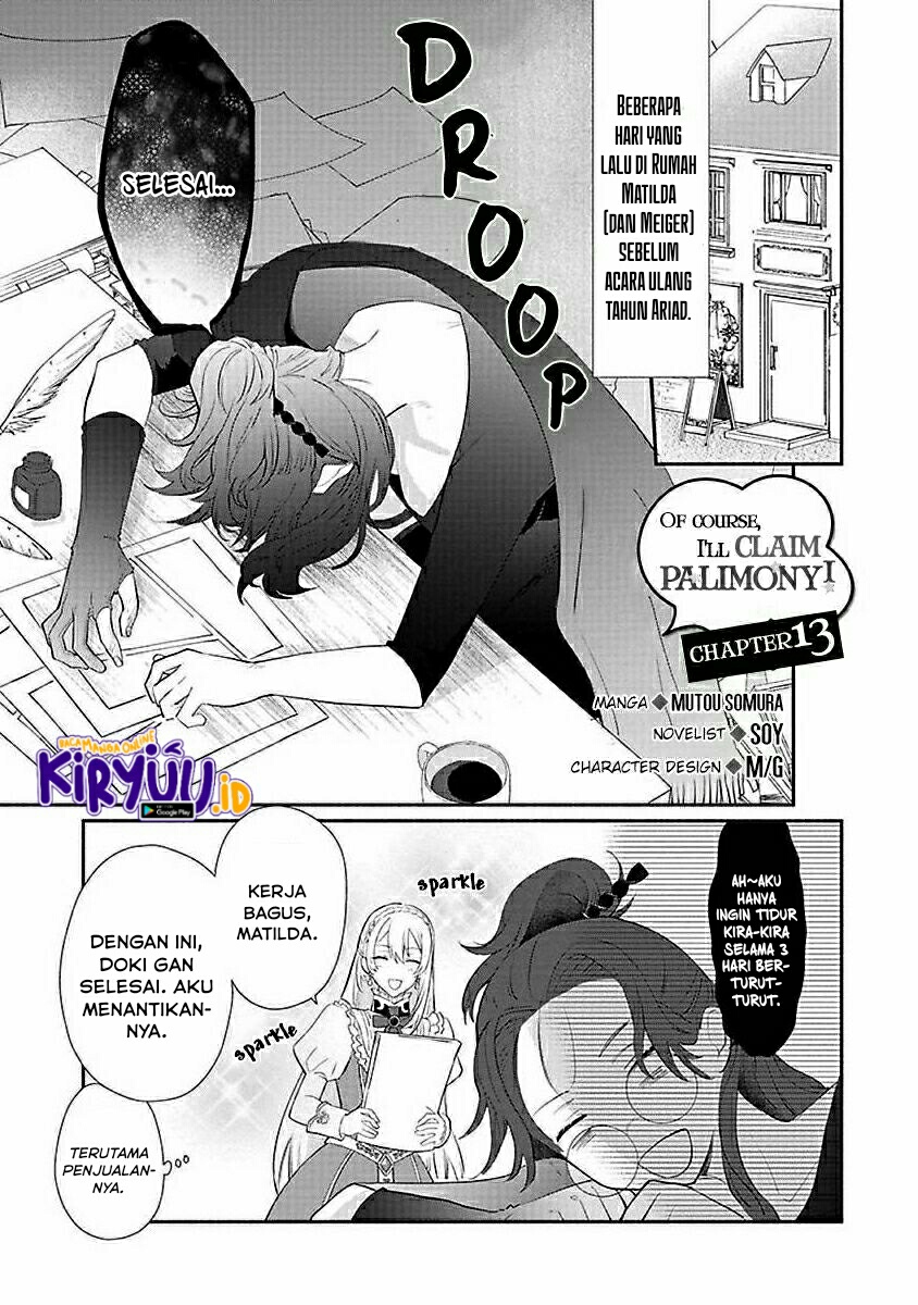 Halaman 2 dari Mochiron, Isharyou Seikyuu itashimasu! Chapter 13