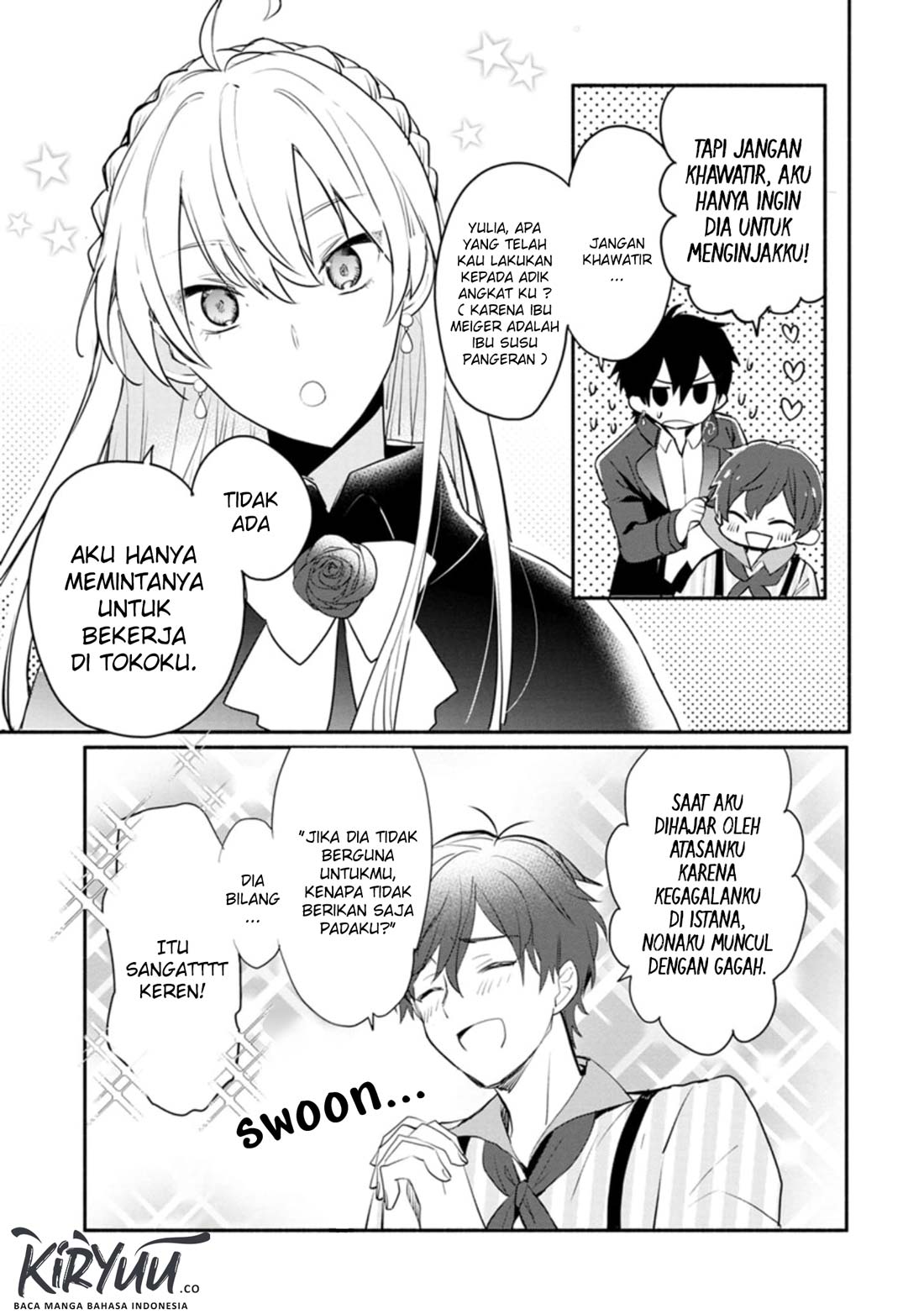 Halaman 6 dari Mochiron, Isharyou Seikyuu itashimasu! Chapter 4