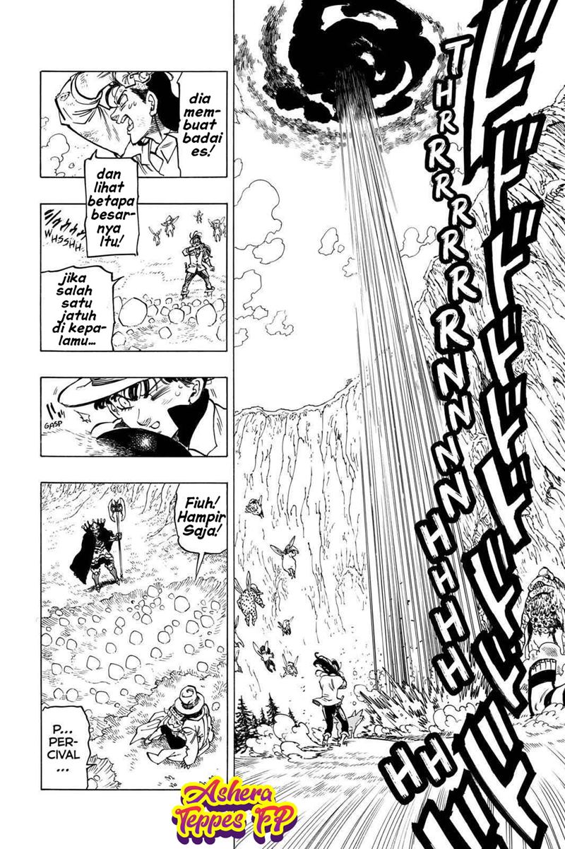 Halaman 13 dari Mokushiroku no Yonkishi Chapter 11