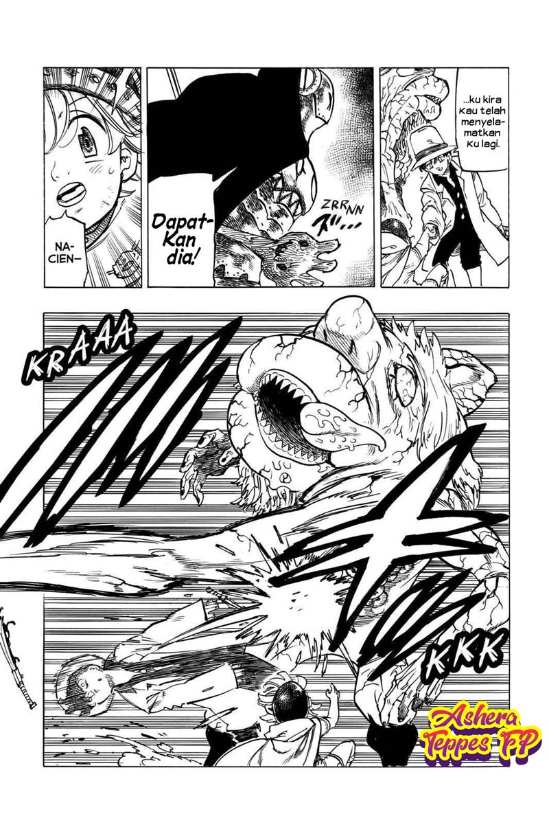 Halaman 14 dari Mokushiroku no Yonkishi Chapter 11