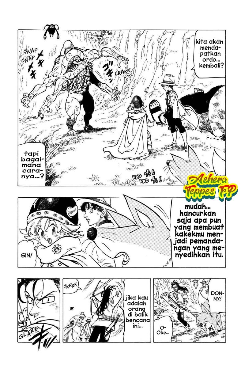 Halaman 3 dari Mokushiroku no Yonkishi Chapter 11