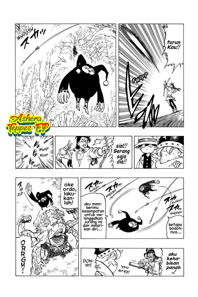 Halaman 4 dari Mokushiroku no Yonkishi Chapter 11