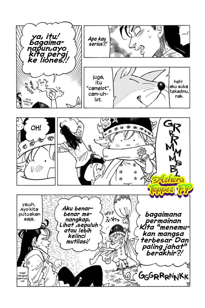 Halaman 13 dari Mokushiroku no Yonkishi Chapter 13