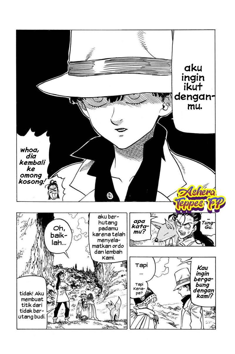 Halaman 16 dari Mokushiroku no Yonkishi Chapter 13
