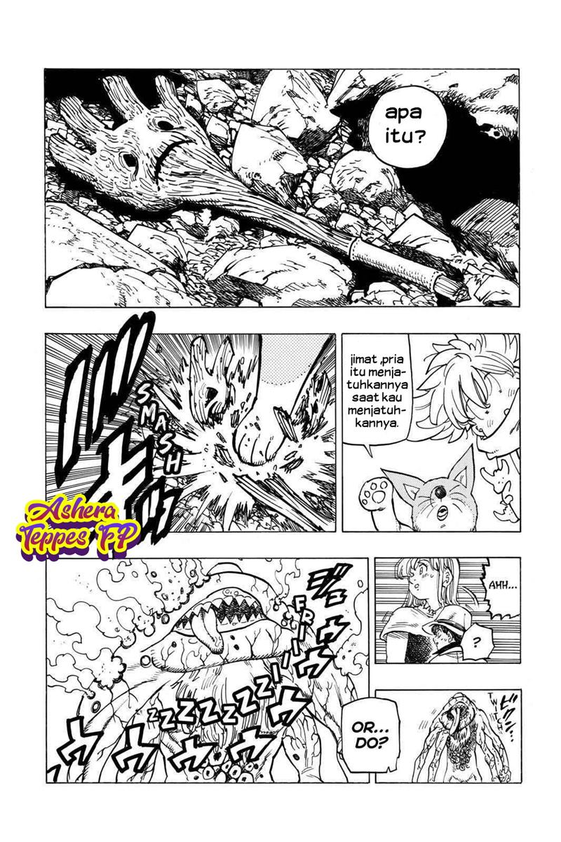 Halaman 7 dari Mokushiroku no Yonkishi Chapter 13