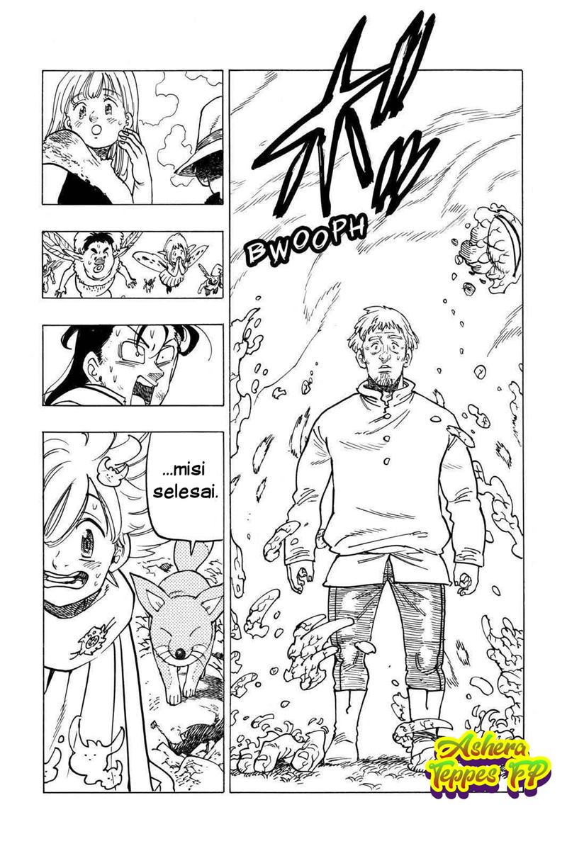 Halaman 8 dari Mokushiroku no Yonkishi Chapter 13