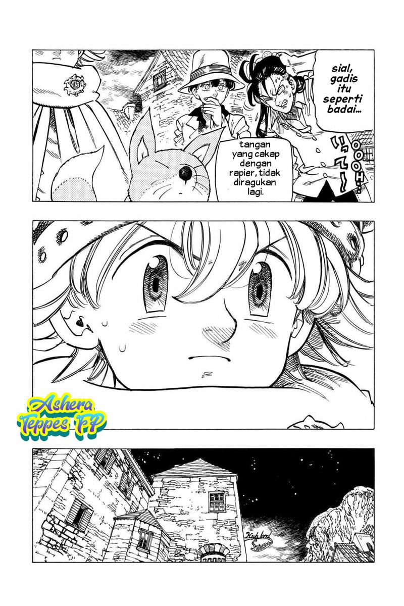 Halaman 13 dari Mokushiroku no Yonkishi Chapter 15