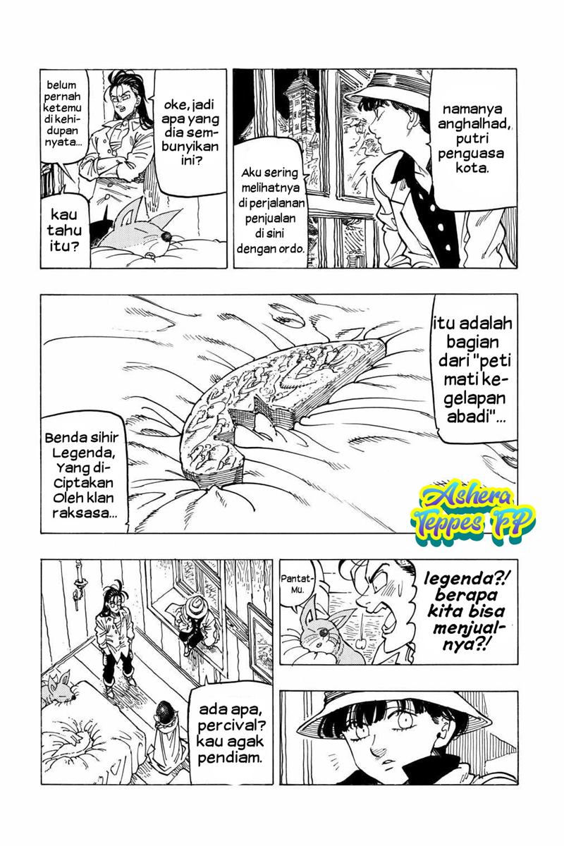 Halaman 14 dari Mokushiroku no Yonkishi Chapter 15