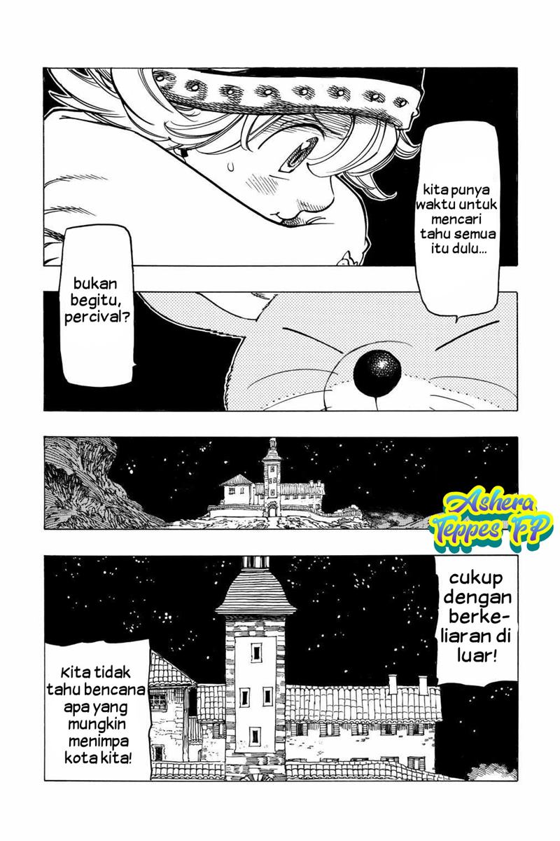 Halaman 16 dari Mokushiroku no Yonkishi Chapter 15