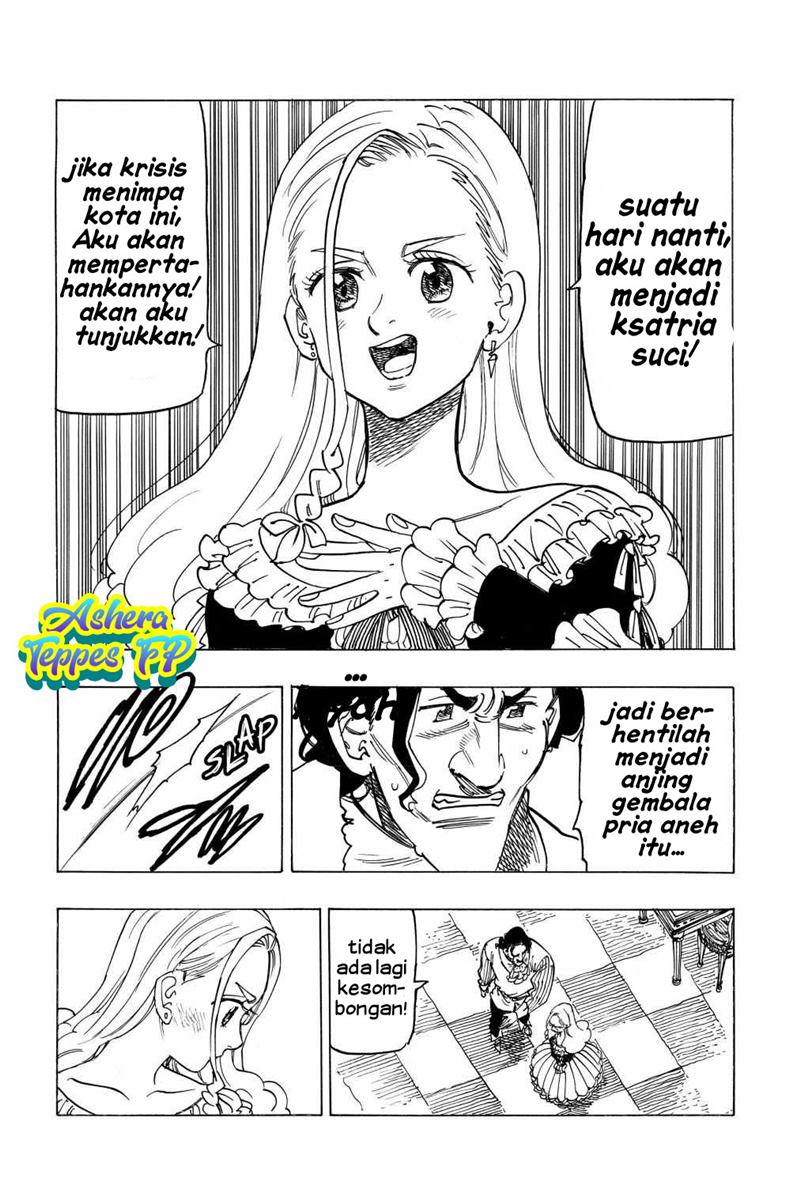 Halaman 18 dari Mokushiroku no Yonkishi Chapter 15