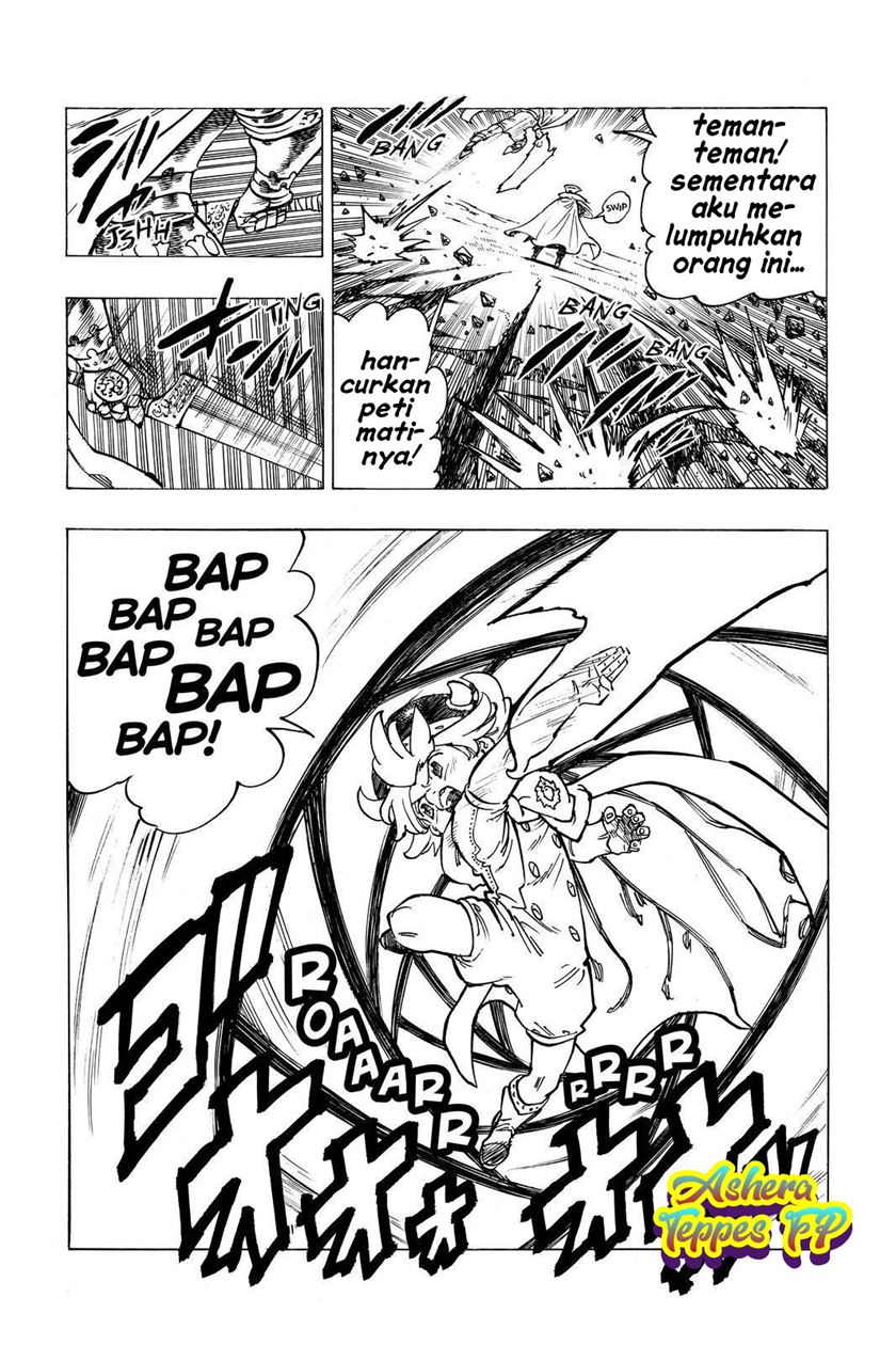 Halaman 11 dari Mokushiroku no Yonkishi Chapter 18