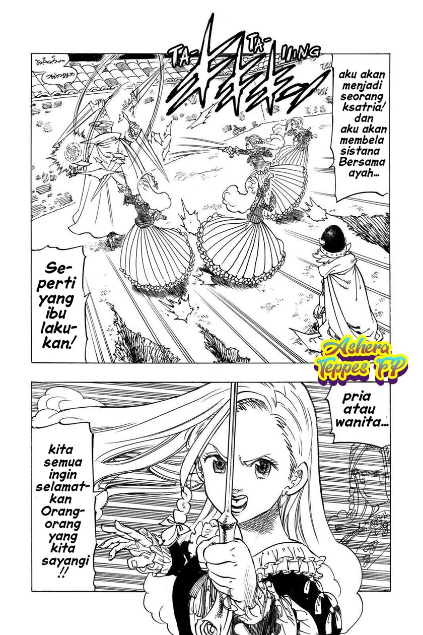 Halaman 16 dari Mokushiroku no Yonkishi Chapter 18