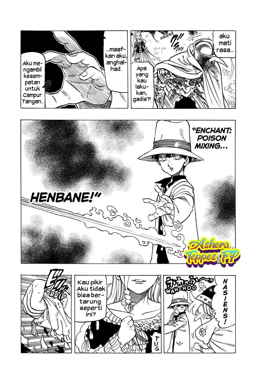 Halaman 19 dari Mokushiroku no Yonkishi Chapter 18