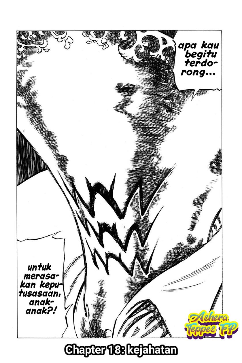 Halaman 21 dari Mokushiroku no Yonkishi Chapter 18