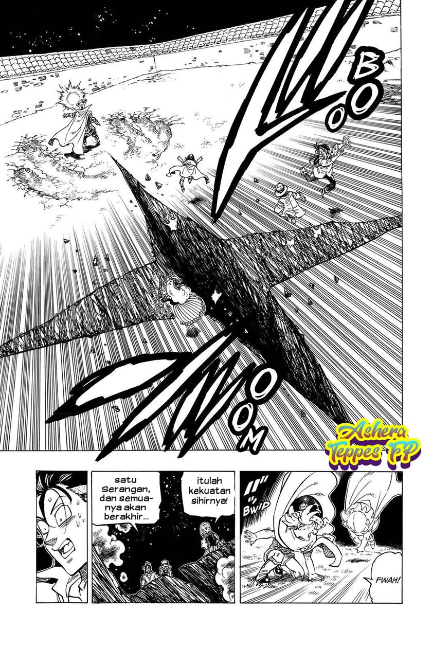 Halaman 7 dari Mokushiroku no Yonkishi Chapter 18