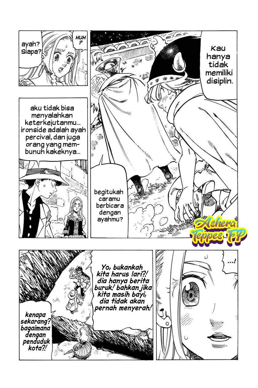 Halaman 8 dari Mokushiroku no Yonkishi Chapter 18