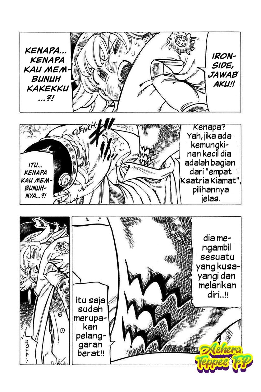 Halaman 10 dari Mokushiroku no Yonkishi Chapter 19