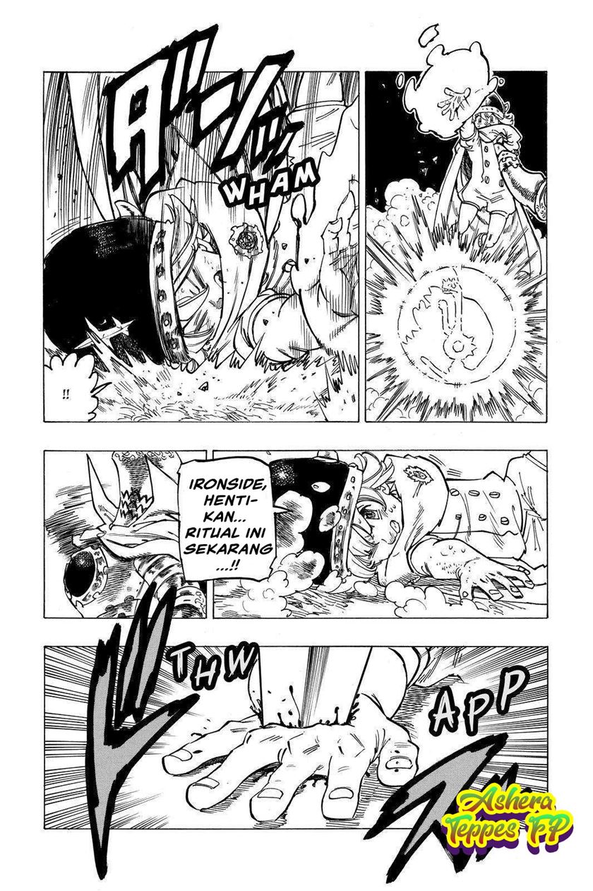 Halaman 12 dari Mokushiroku no Yonkishi Chapter 19