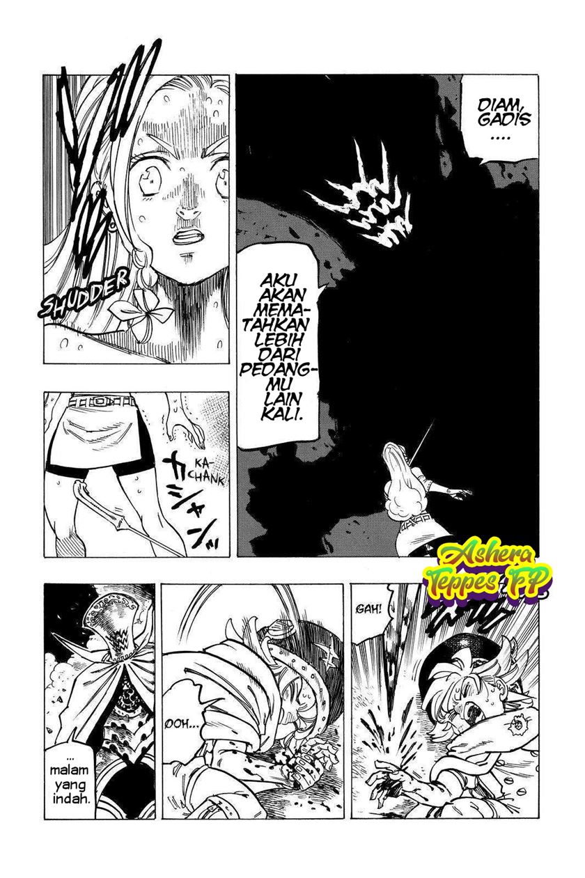 Halaman 14 dari Mokushiroku no Yonkishi Chapter 19