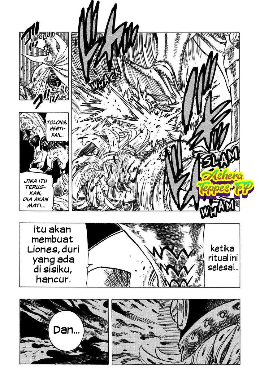 Halaman 15 dari Mokushiroku no Yonkishi Chapter 19