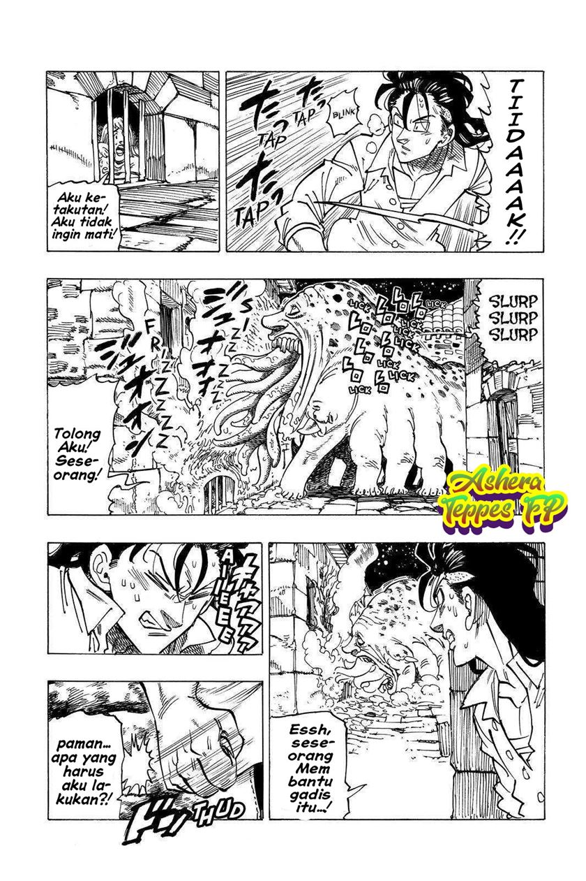 Halaman 7 dari Mokushiroku no Yonkishi Chapter 19
