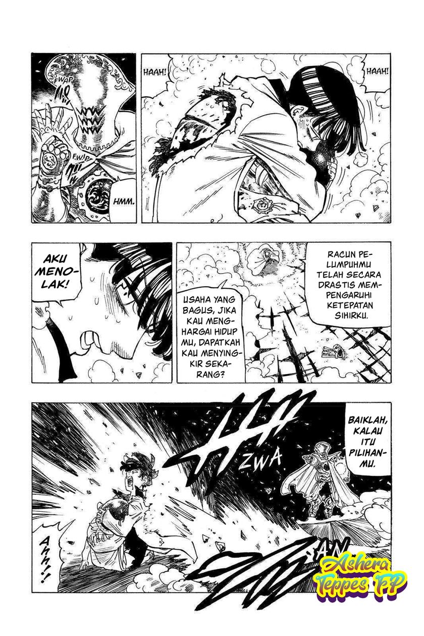 Halaman 13 dari Mokushiroku no Yonkishi Chapter 20