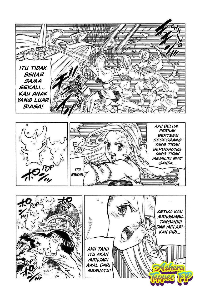 Halaman 15 dari Mokushiroku no Yonkishi Chapter 20