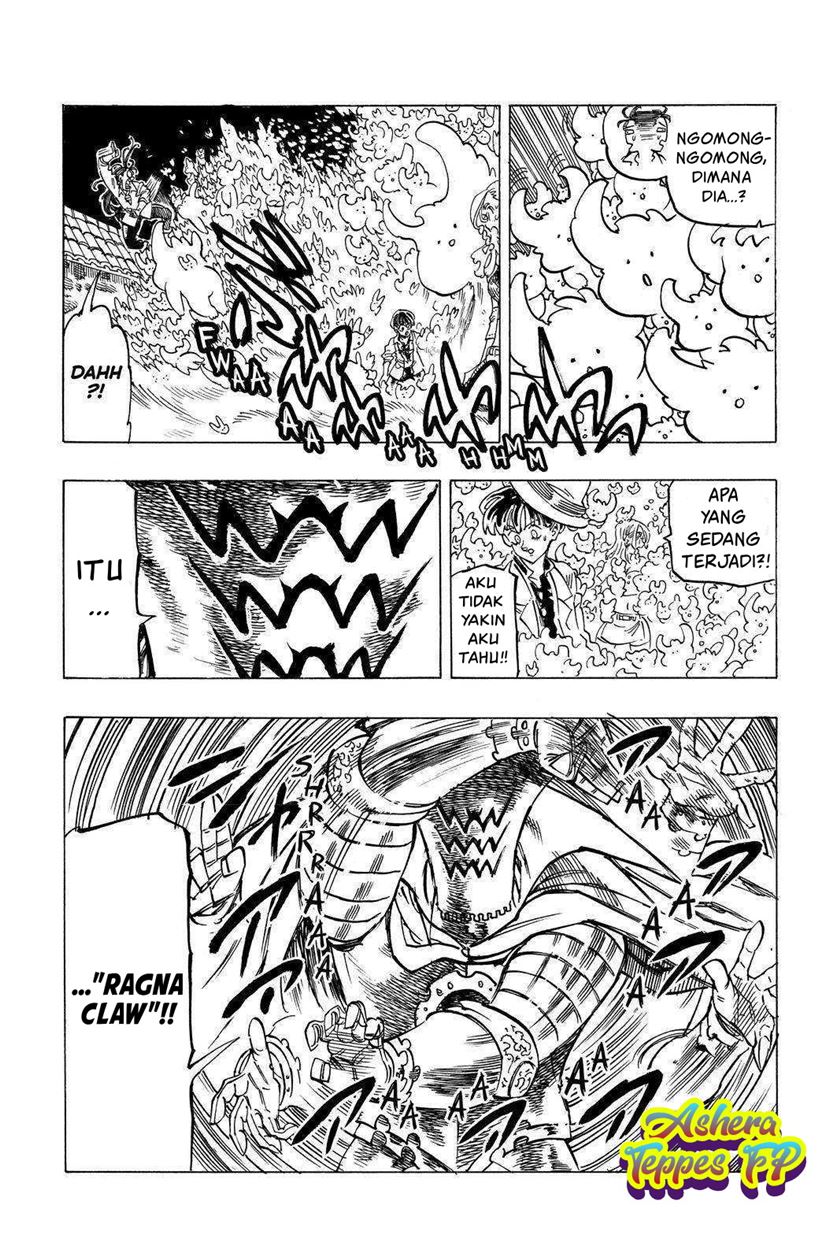 Halaman 19 dari Mokushiroku no Yonkishi Chapter 20