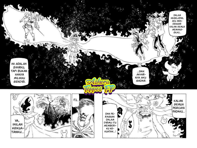Halaman 21 dari Mokushiroku no Yonkishi Chapter 20