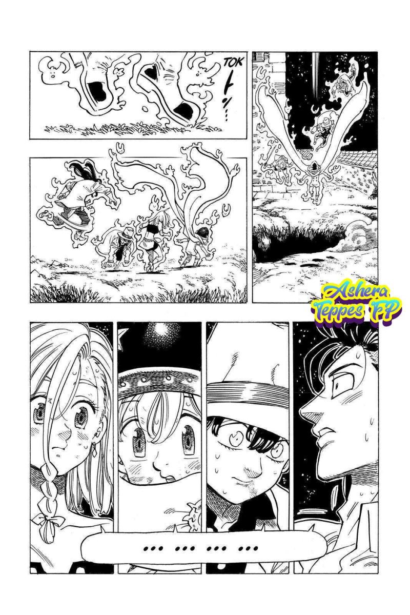 Halaman 11 dari Mokushiroku no Yonkishi Chapter 22