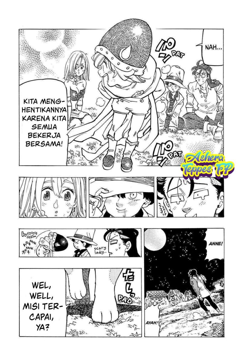 Halaman 14 dari Mokushiroku no Yonkishi Chapter 22